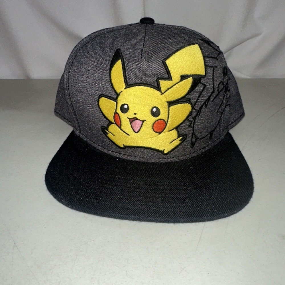Nintendo Pokémon Pikachu Snapback Hat GAME FREAK 2017